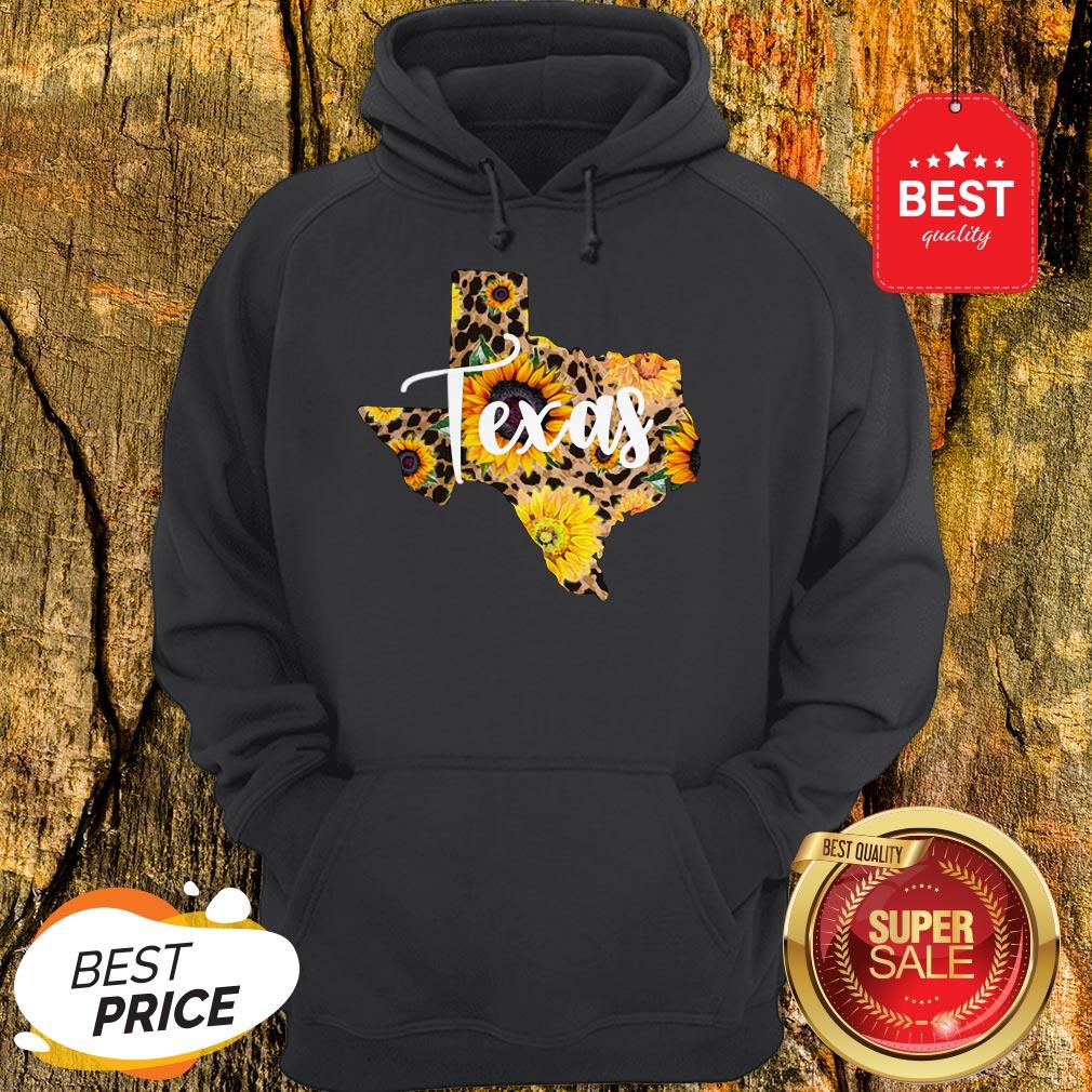 Official Texas Sunflower Wildflower State Map Shirt