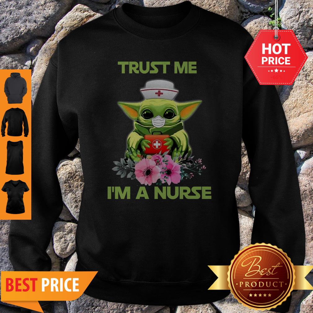 Official Star Wars Baby Yoda Trust Me I’m A Nurse Shirt