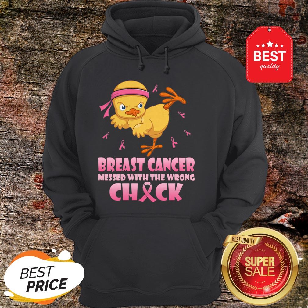 Chicken Breast Cancer Messed With The Wrong Chick Shirt