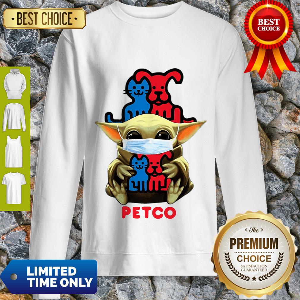Star Wars Baby Yoda Mask Hug Petco COVID-19 Shirt