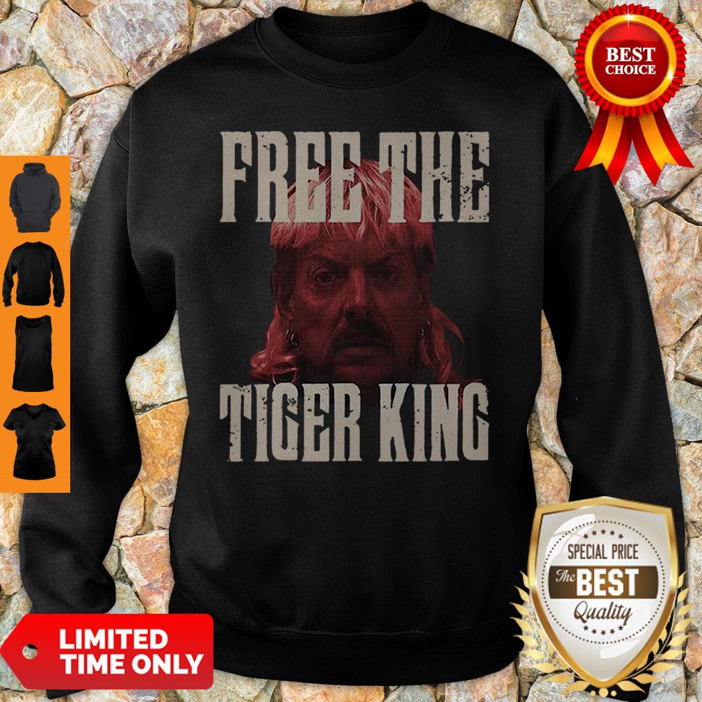 Official Free The Tiger King Joe Exotic Shirt