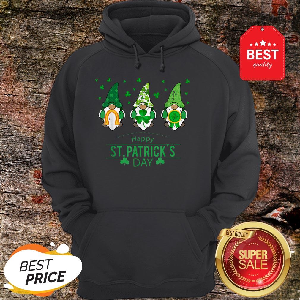 Happy St. Patrick’s Day Gnome Costume Shamrock Gift T-shirt