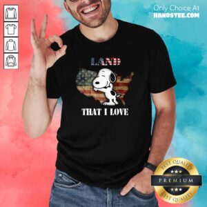 Nice 1 Snoopy Land Map Love Shirt