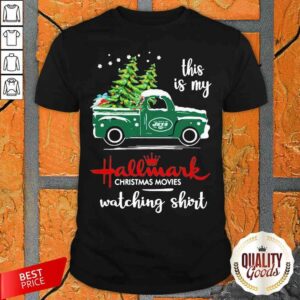 Awesome New York Jets This Is My Hallmark Christmas Movies Watching Shirt