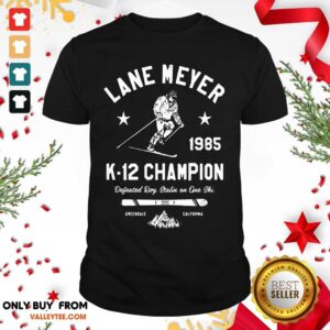 Pretty Lane Meyer 1985 K 12 Champion Shirt