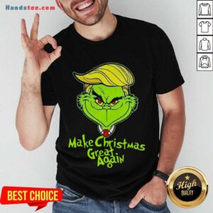 Good Grinch Trump Make Christmas Great Again Shirt