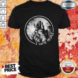 Awesome Deadpool I Hate People Shirt