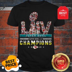 Official LIV Super Bowl Champions IV Kansas City Chiefs Shirt