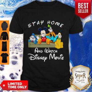 Nice Stay Home And Watch Disney Movie Coronavirus Shirt