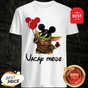 Beautiful Baby Yoda Vacay Mode Shirt