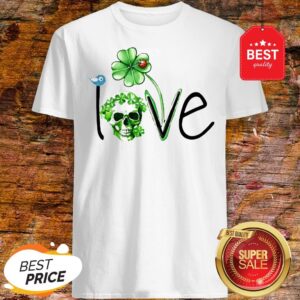 Official Love Skull Shamrock St Patricks Day Shirt
