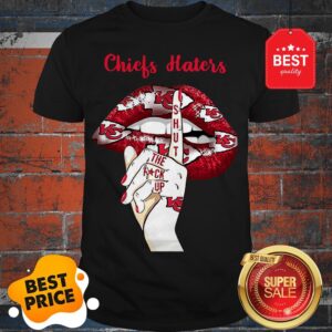 Official Lips Kansas City Chiefs Haters Shut The Fuck Up Shirt