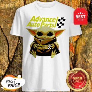 Star Wars Baby Yoda Hug Advance Auto Parts Shirt