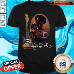Official Guitar Stevie Ray Vaughan Signature Shirt