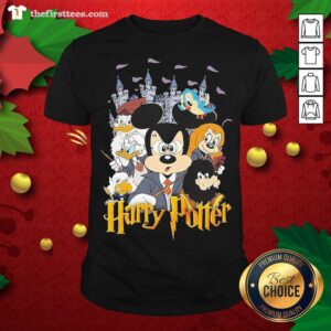 Nice Mickey Mouse And Friends Harry Potter Halloween Shirt