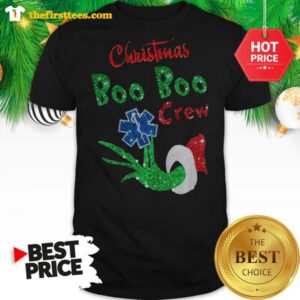 Official Christmas Boo Boo Crew Grinch Woderfull Shirt