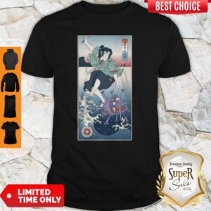 Premium Onna Bugeisha Vs Virus Demon Shirt