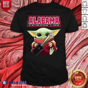 Official Baby Yoda Alabama Crimson Tide Shirt