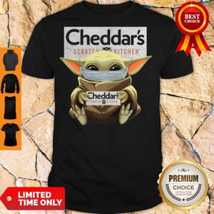 Nice Baby Yoda Mask Hug Cheddars Scratch Kitchen shirt