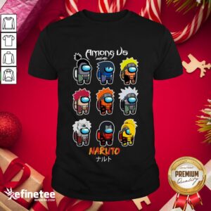 Top Among Us Anime Naruto Shirt