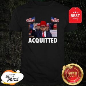 Official President Trump Acquitted Victory Shirt