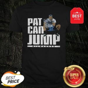 Official Pat Can Jump Milwaukee Bucks Pat Connaughton Shirt