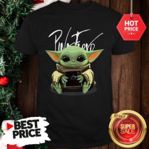 Official Baby Yoda Hug Pink Floyd Album Shirt
