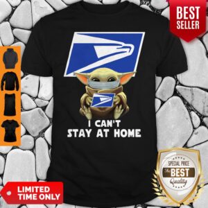 Nova Baby Yoda Postal Worker I Can’t Stay At Home Shirt
