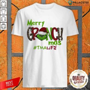 Pretty Merry Grinchmas TMA Life Christmas Shirt