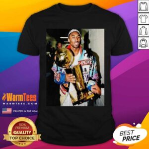 Original Vintage Kobe Bryant After Winning Title Shirt