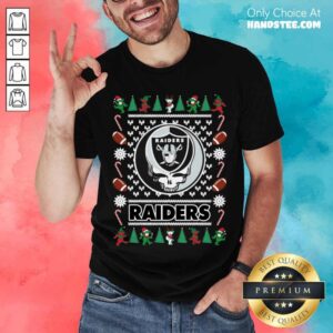 Original Las Vegas Raiders Grateful Dead Ugly Christmas Shirt