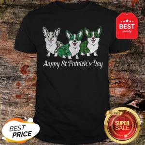 Official Corgi Happy St Patrick’s Day Shirt