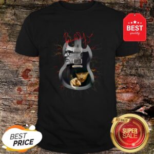 Official Pascal Obispo Guitarist Signature Shirt