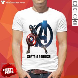 Pretty Captain America Shirt