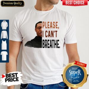 Top George Floyd I Can’t Breathe Shirt