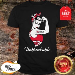 Official Strong Girl Go Kansas City Chiefs Unbreakable Shirt