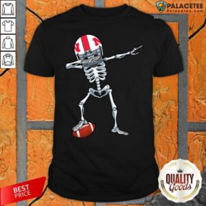Awesome Skeleton Dabbing Nebraska Cornhuskers Shirt