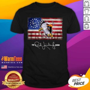 Pretty The Rush Limbaugh Show American Flag Shirt