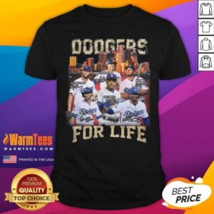 Hot Los Angeles Dodgers Baseball For Life Signatures Shirt