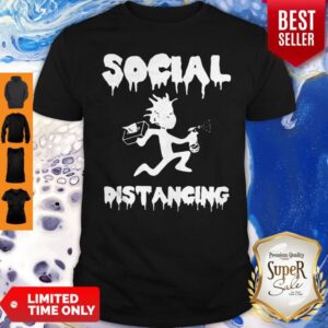 Rick And Morty Social Distancing Coronavirus Shirt