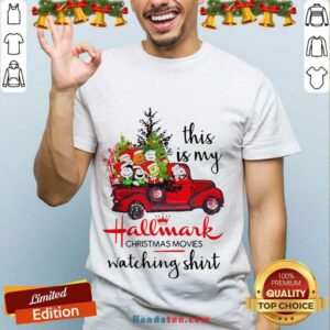 Funny The Peanuts This Is My Hallmark Christmas Movies Watching Shirt