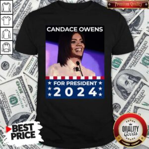 Awesome Candace Owens For President 2024 Shirt