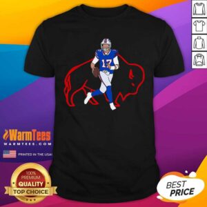 Pretty Buffalo Bills 17 Josh Allen Rugby Ball Shirt
