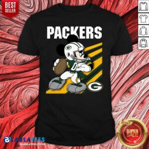 Nice Mickey Mouse Green Bay Packers Shirt