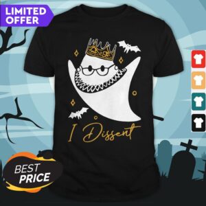 Official RBG In Dissent Halloween Shirt