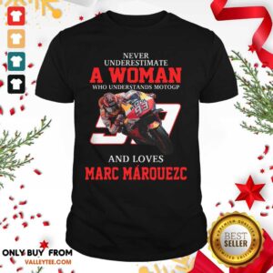 Cool Never Underestimate A Woman Who Understand Motogp And Love Marc Marquez Shirt