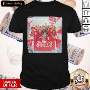 Liverpool Champions Of England Legend Shirt