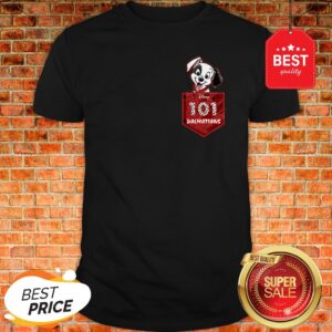 Official Disney 101 Dalmatians Pocket Logo Shirt
