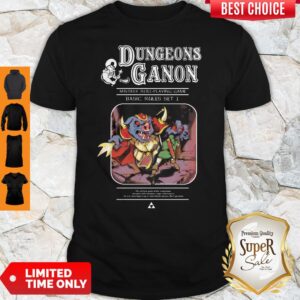 Pretty Dungeons Ganon Fantasy Role Playing Game Basic Rules Set T-Shirt