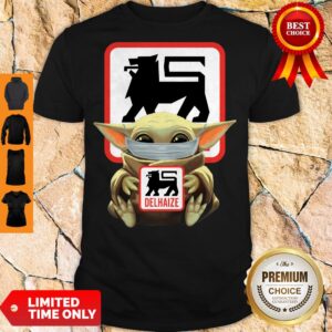 Top Baby Yoda Mask Hug Delhaize shirt